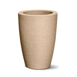 vaso grafiato conico 38 areia