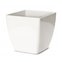 vaso cachepo elegance quadrado nutriplan branco