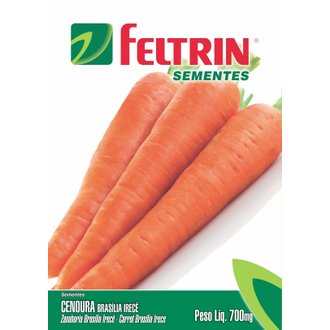semente cenoura brasilia feltrin