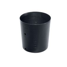vaso embalagem para muda 1 litro preto