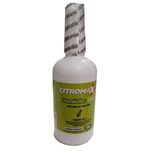 inseticida domestico 100 ml spray pronto uso citromax