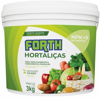 fertilizante hortalicas forth 3 kg