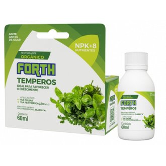fertilizante concentrado temperos 60 ml forth