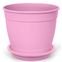 vaso aquarela com prato nutriplan rosa bebe