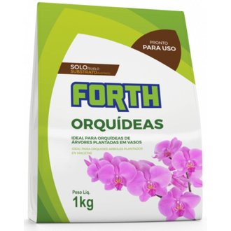 substrato para orquideas forth 1 kg