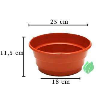 ecovaso cuia 25 medidas ceramica