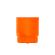 vaso auto irrigavel laranja