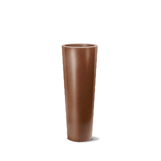 vaso classic cone 70 ferrugem
