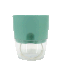 vaso acqua autoirrigavel 15 18 verde vintage
