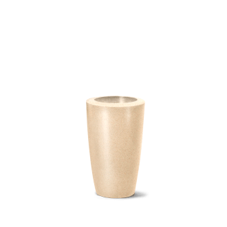 vaso classic conico 46 areia