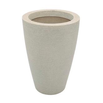 vaso cone grafiato 55 branco marmore vasap